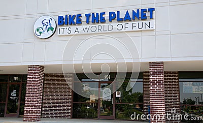 Bike The Planet Editorial Stock Photo